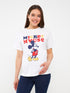 LC Waikiki Crew Neck Mickey Mouse Printed Maternity T-Shirt